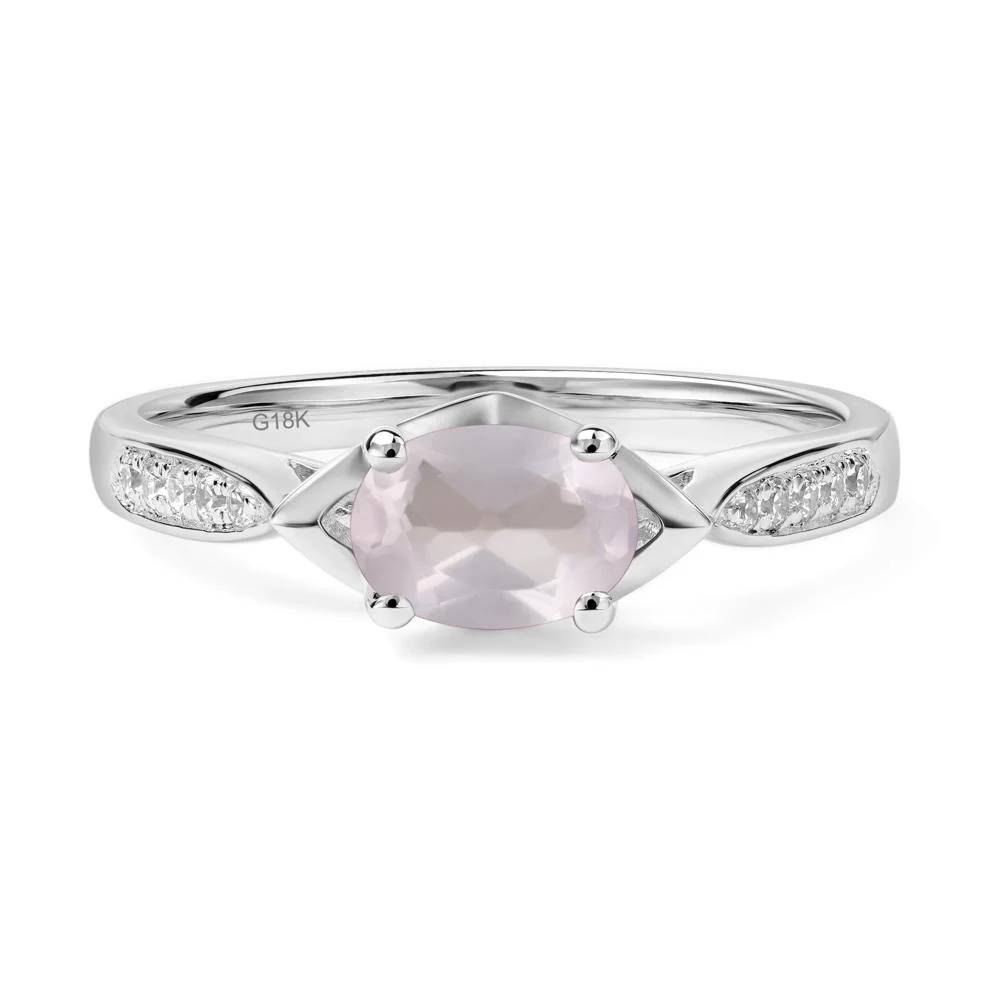 Rose Quartz Petite Ring - Image 7