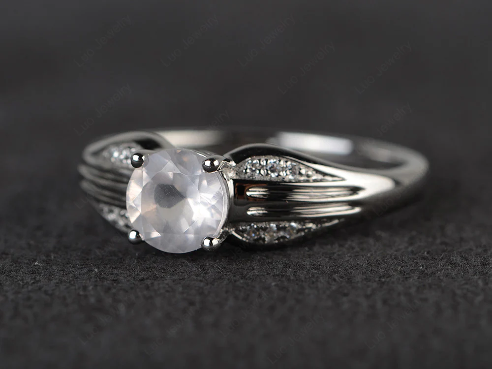 Rose Quartz Cobra Ring - Image 2