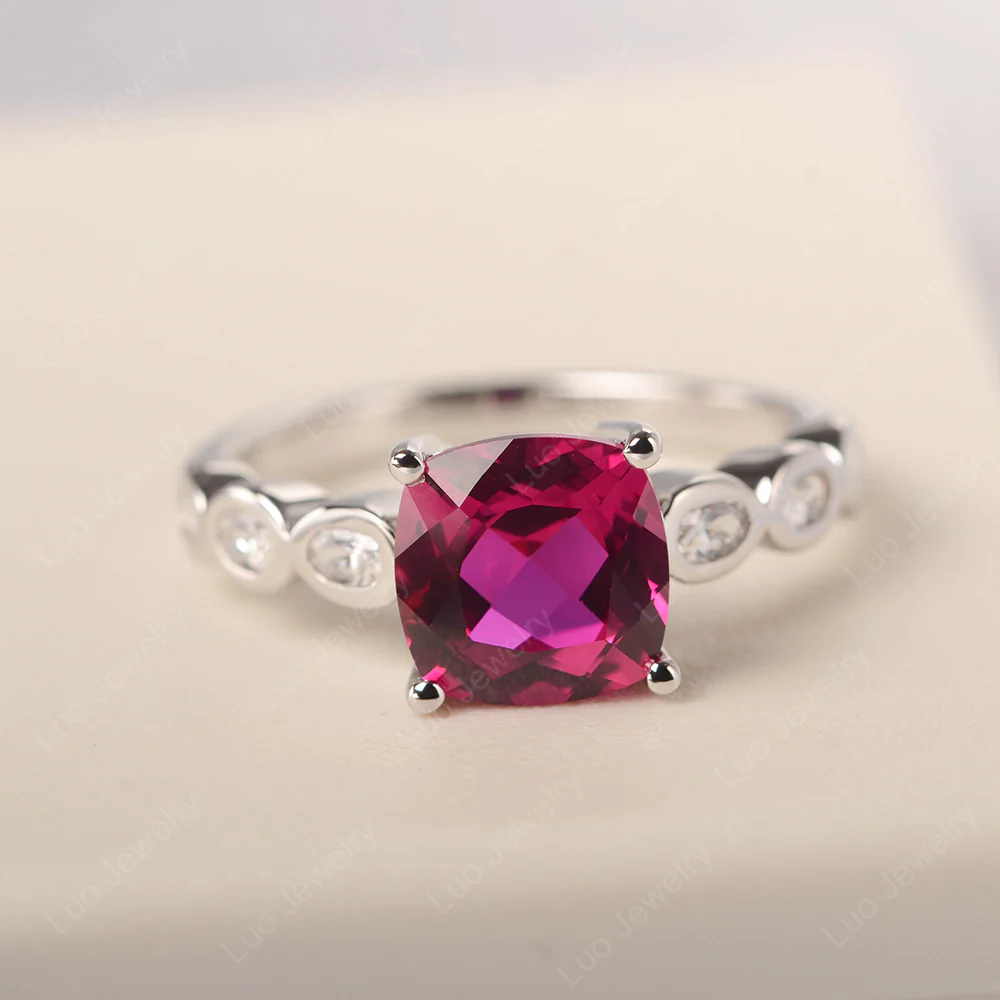 Ruby Timeless Engagement Ring