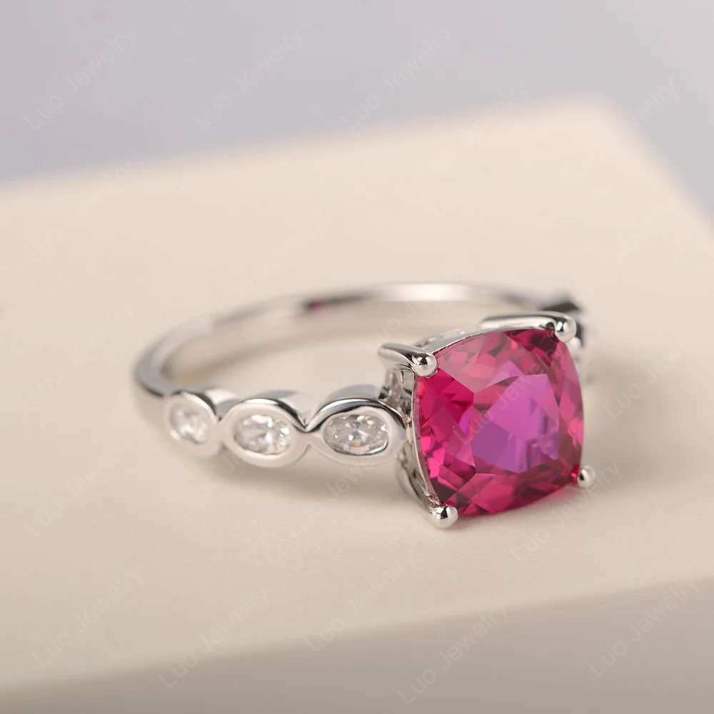 Ruby Timeless Engagement Ring - Image 2