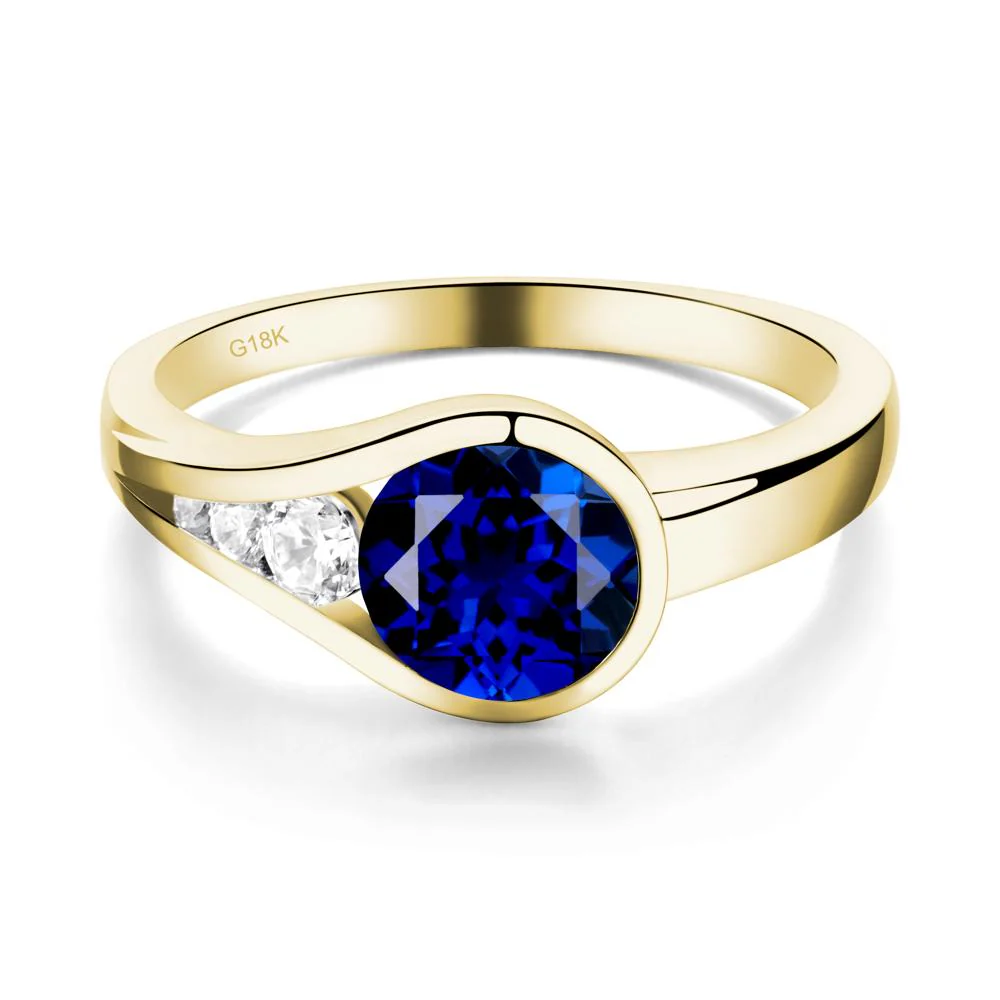 Sapphire Rupert's Drop Ring - Image 7