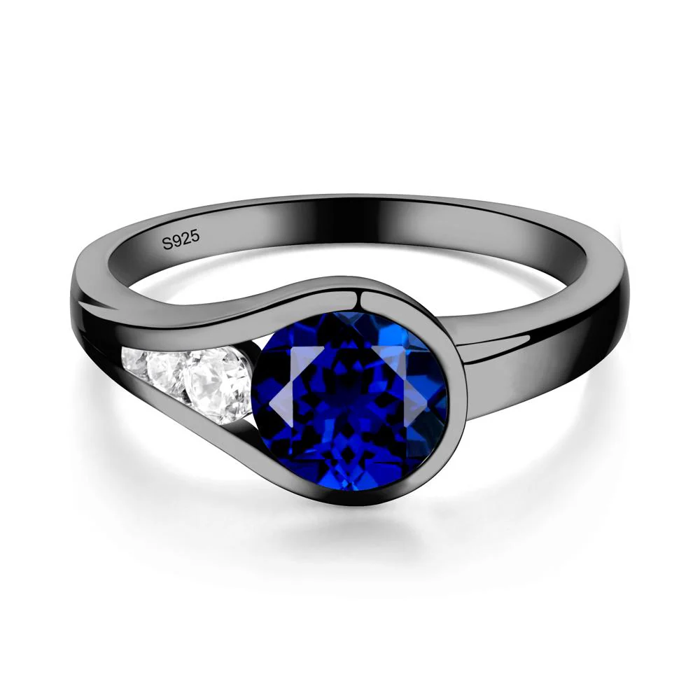 Sapphire Rupert's Drop Ring - Image 9