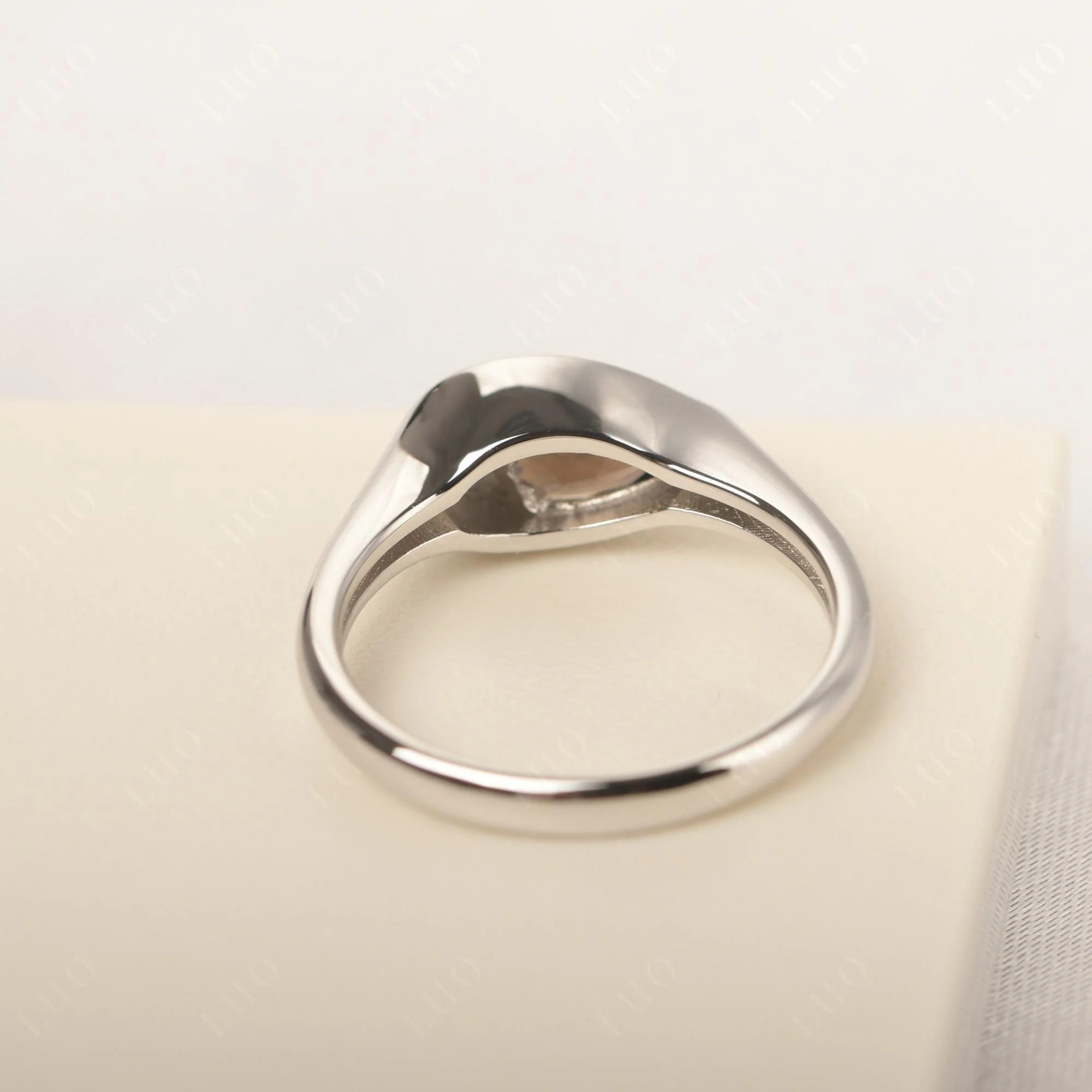 Smoky Quartz Unique Engagement Ring - Image 13