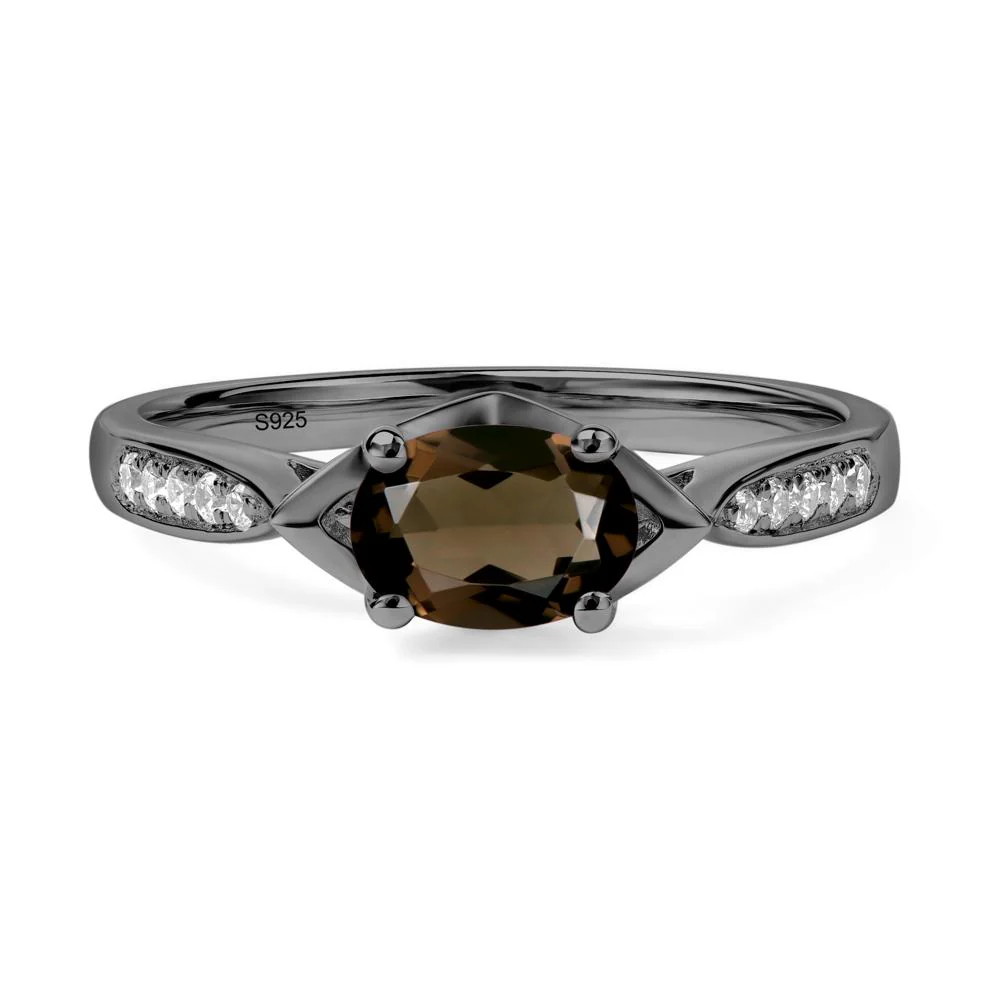 Smoky Quartz Petite Ring