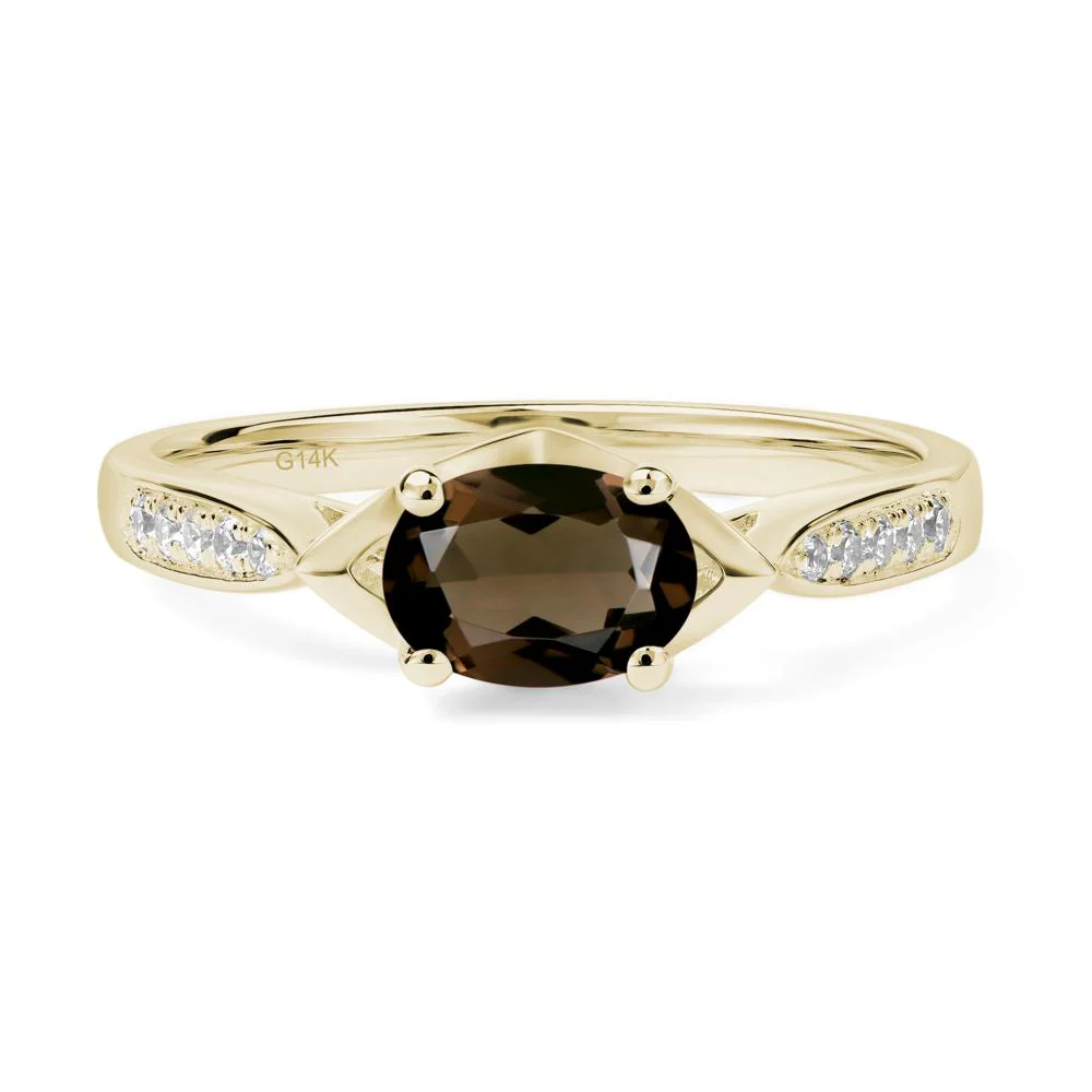 Smoky Quartz Petite Ring - Image 4