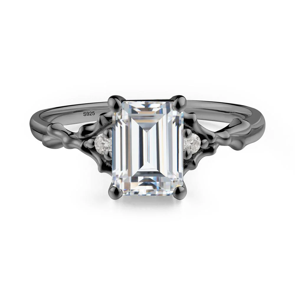 Vintage Thorn Cubic Zirconia Engagement Ring