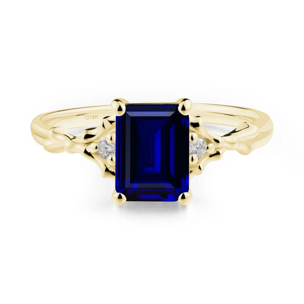 Vintage Thorn Sapphire Engagement Ring - Image 2