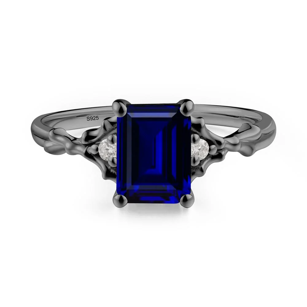 Vintage Thorn Sapphire Engagement Ring - Image 7
